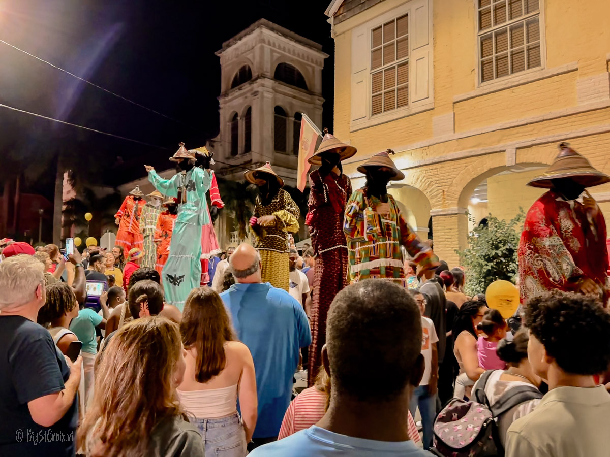 Moko Jumbie Parade Holiday Jump Up