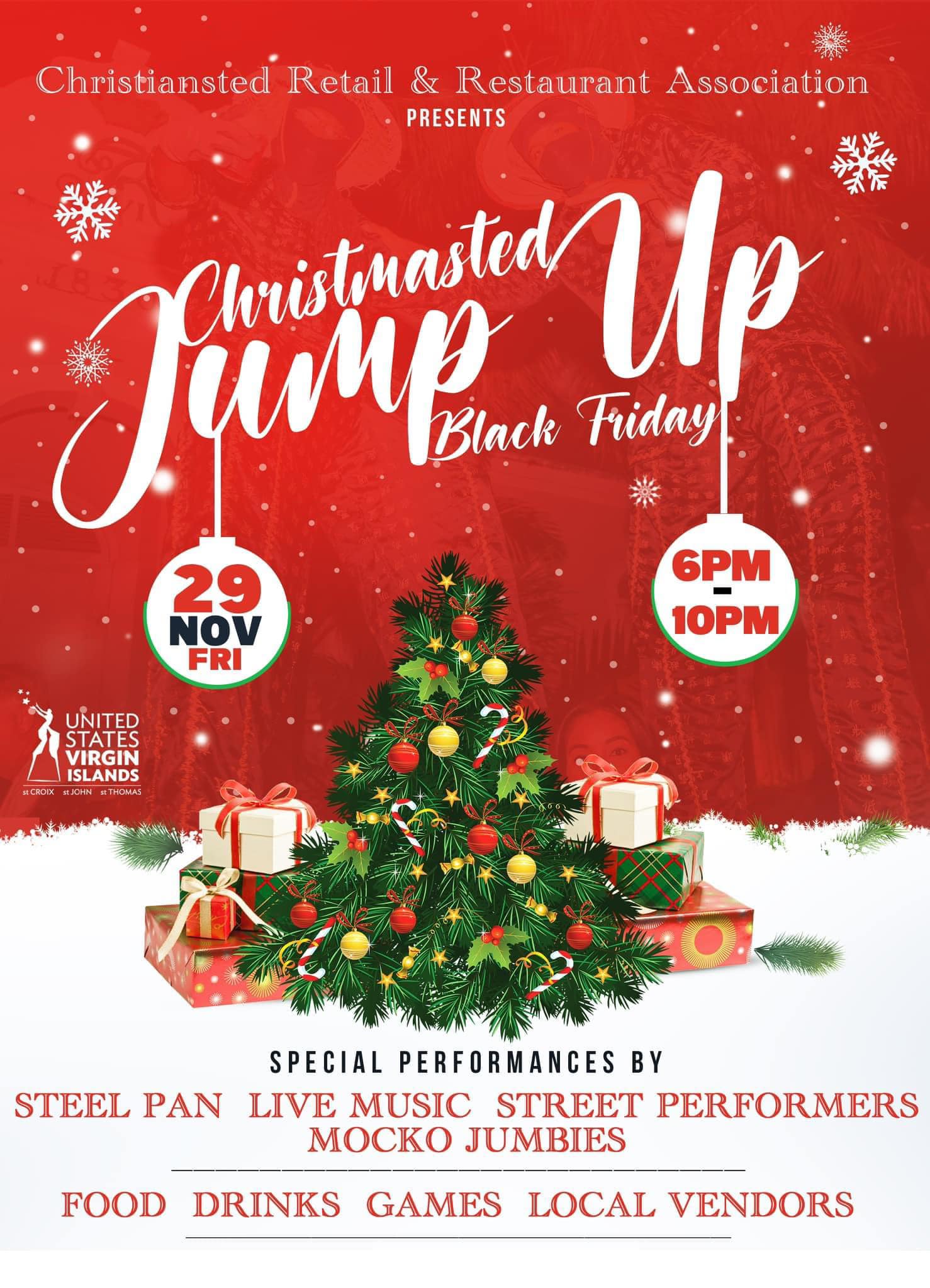 Holiday Jump Up Christiansted Nov 29