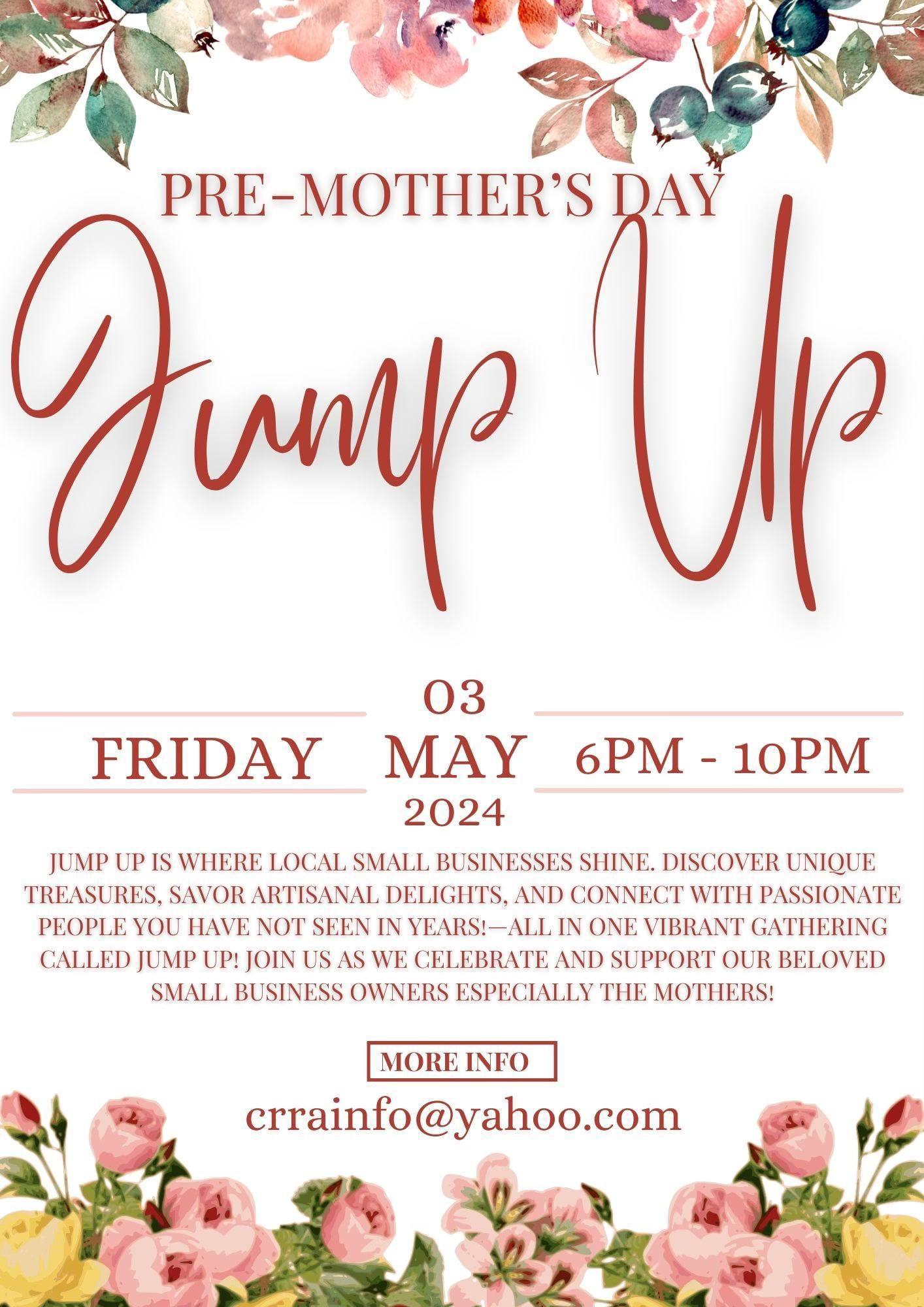 Pre-Mother's Day Jump Up