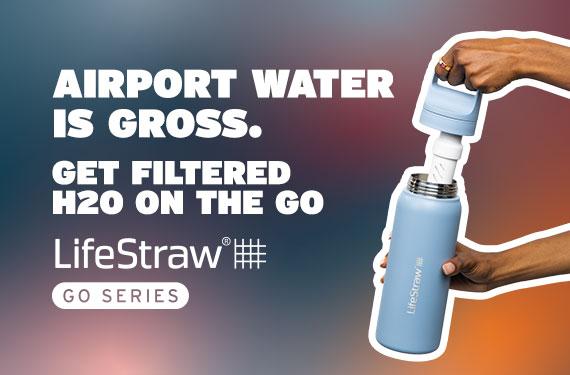 Lifestraw go bottles - filter water