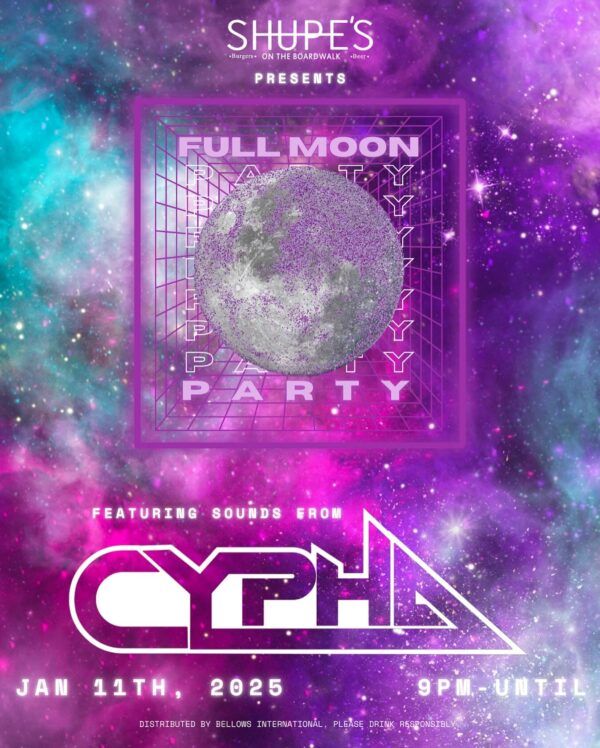 full moon party with dj cypha