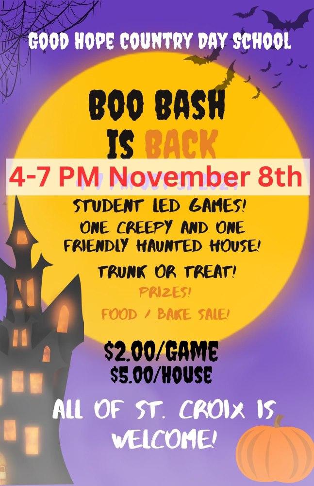 rescheduled ghcds boo bash