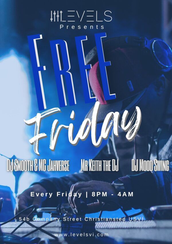 Free Fridays at Levels