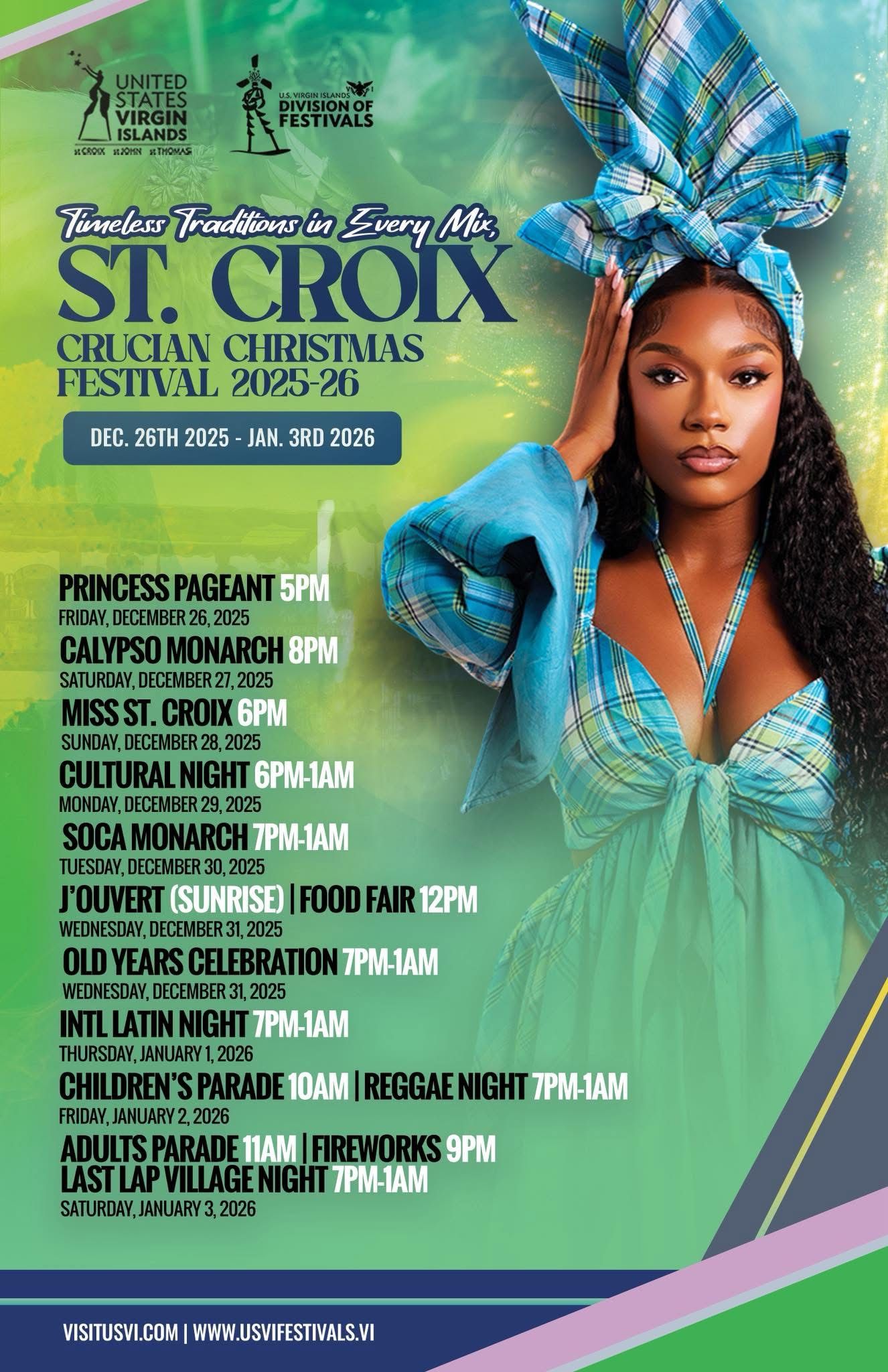St Croix Crucian Christmas Festival 2025 Schedule