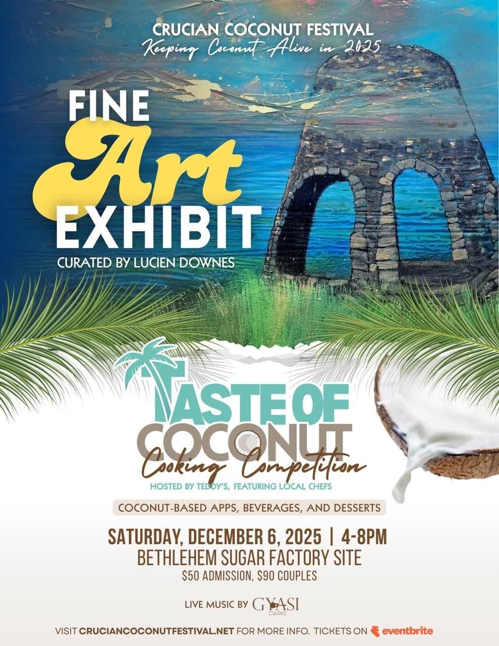 crucian coconut festival fine arts exhibit