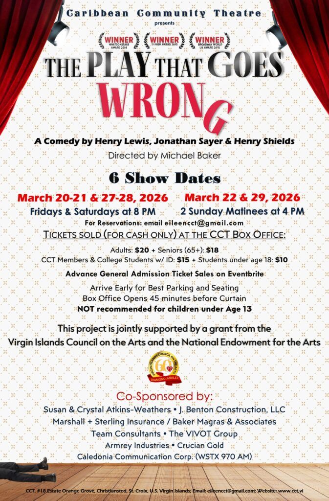 Play that Goes Wrong at Caribbean Community Theatre