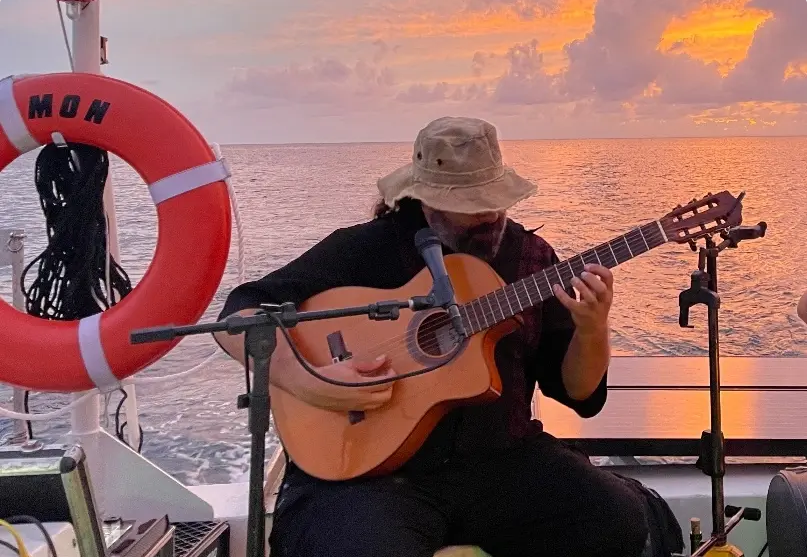 adrian rogers aboard lyric sails